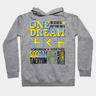 TXT Font Collage Hoodie